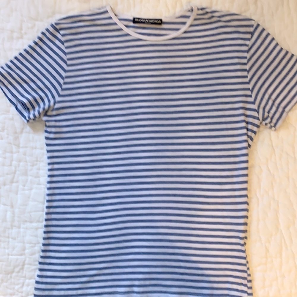 Brandy Melville striped short sleeve top